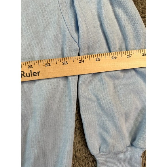 VINTAGE 90s Basic Editions Sweatshirt Womens XL Blue Kittens Cats Grandma * - Picture 11 of 12